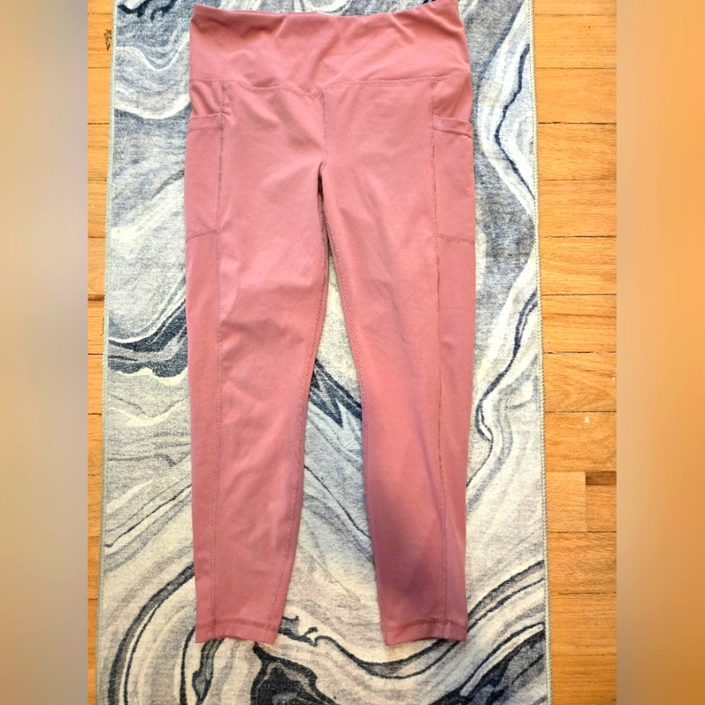 Yogalicious Pink High-Waisted Leggings